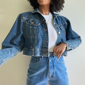 Lee’s 1970s Original Vintage Cropped Denim Jacket